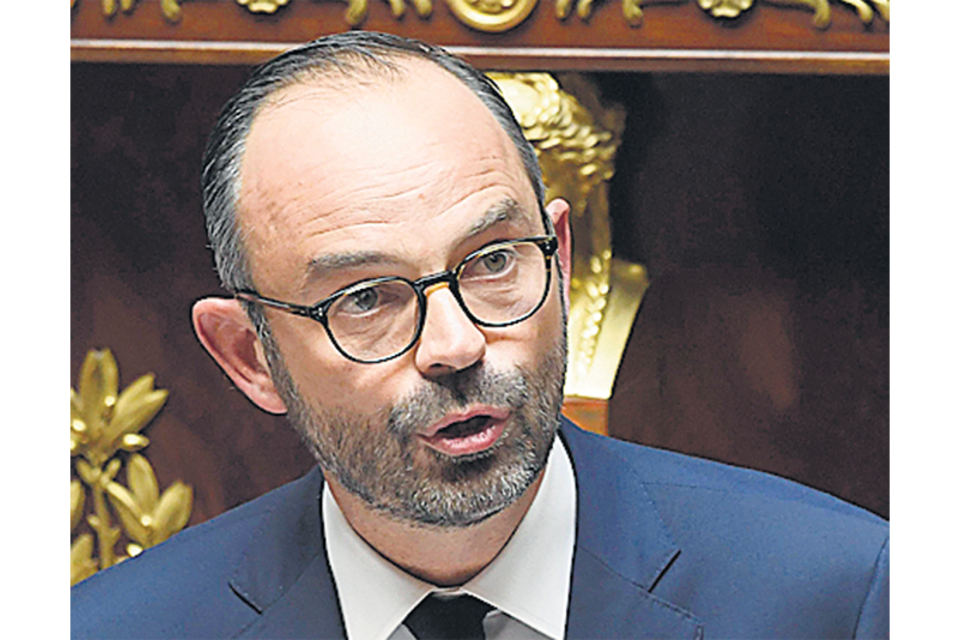 El primer ministro Edouard Philippe recibió un voto de confianza.