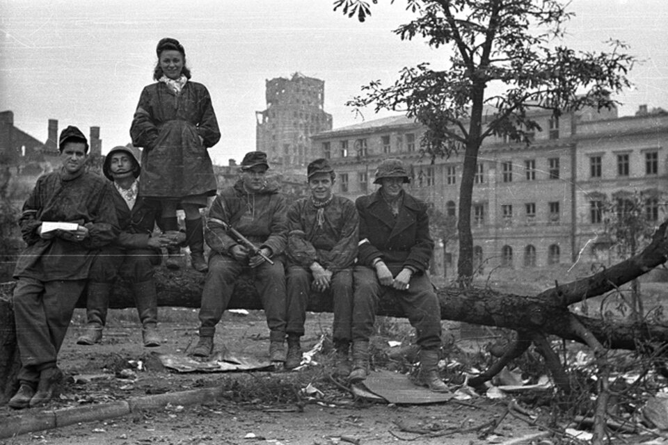 Insurgentes tras la capitulación del Armia Krajowa (AK, el Ejército Nacional).