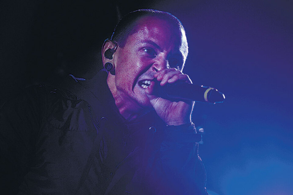 Bennington vino a Argentina por primera vez en 2010, cuando Linkin Park ofreció un show en Vélez. (Fuente: AFP)