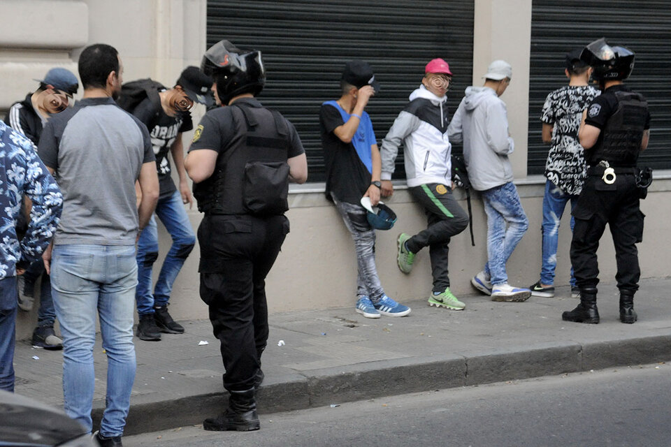 "El estado niega el accionar policial violento", dicen. (Fuente: Alberto Gentilcore)