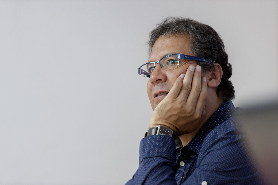 Alberto Salcedo Ramos, maestro permanente de la Fundación Gabriel García Márquez para el Nuevo Periodismo Iberoamericano. (Fuente: Andres Macera)
