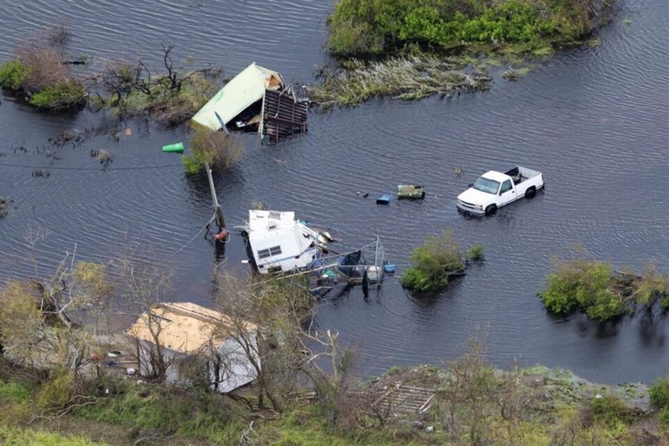 Harvey es el huracán más dañino en Estados Unidos desde Katrina, en 2005. (Fuente: EFE)