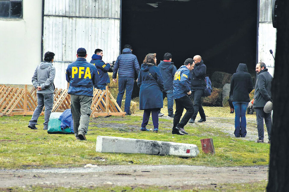 El jueves en Gendarmería se recogieron muestras de cabellos, sogas y sangre.