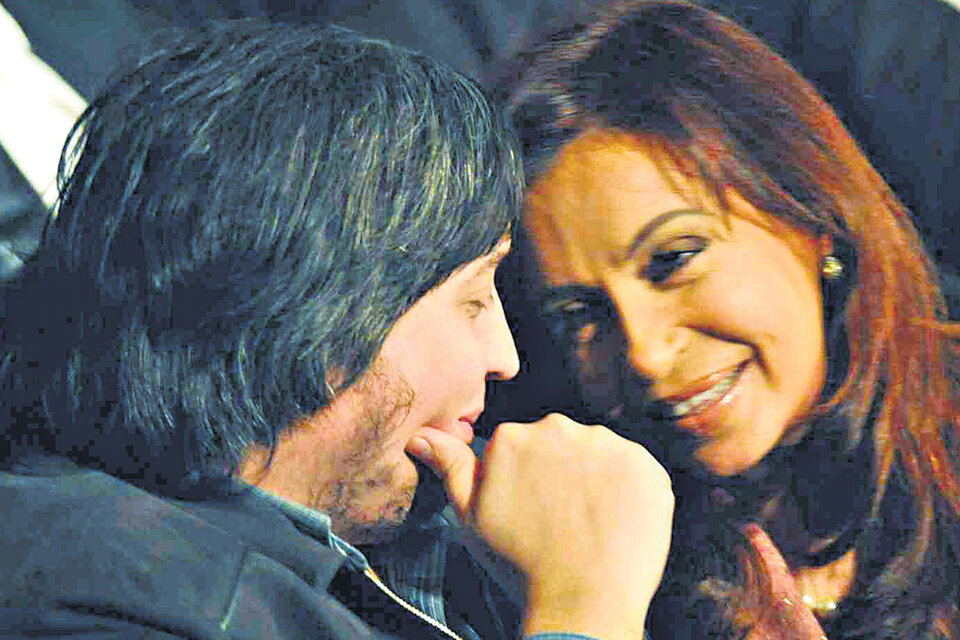 Cristina Kirchner y su hijo Máximo citados ahora a indagatoria por el juez Julián Ercolini. (Fuente: Télam)