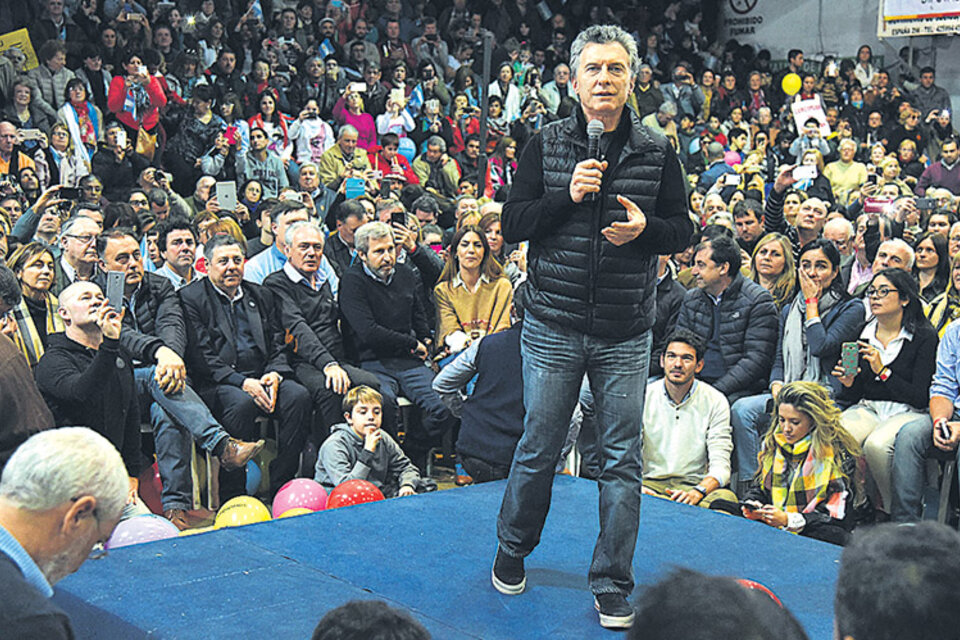 Macri viajó a Entre Ríos y dijo que van a necesitar “muchos años” para que el crecimiento les llegue a todos. (Fuente: DyN)