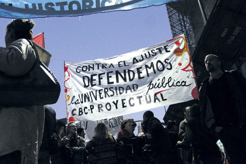 En la comunidad académica hay malestar por la falta de debate en torno al plan oficial. (Fuente: Leandro Teysseire)