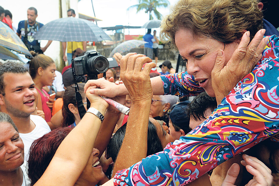 Rousseff participó de la caravana de Lula da Silva en el nordeste de Brasil.