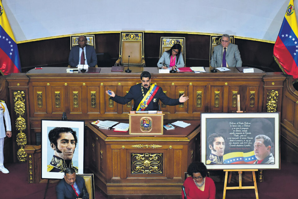 Maduro se subordinó a la Asamblea Constituyente (Fuente: AFP)