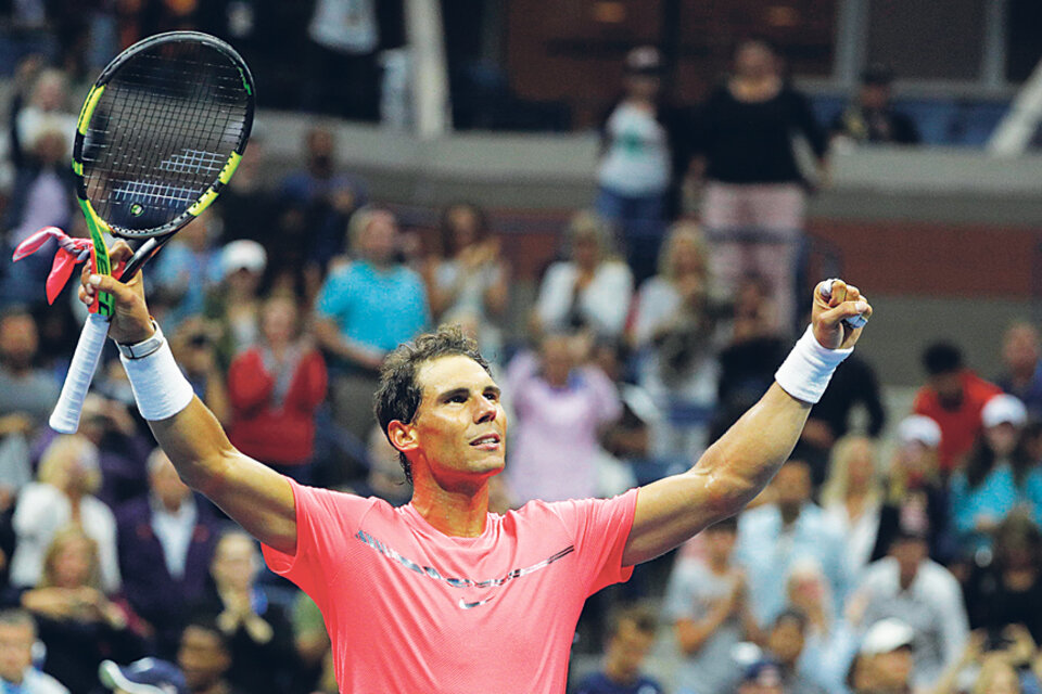Rafa Nadal, número uno del mundo y primer favorito del torneo. (Fuente: EFE)