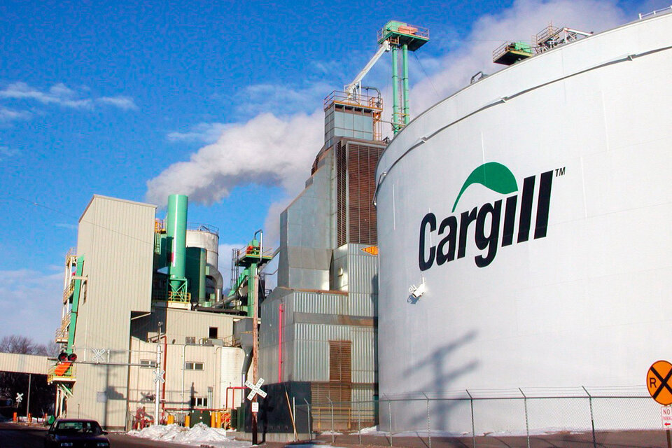Cargill es una de las multinacionales que integra la Cámara Argentina de Biocombustibles.