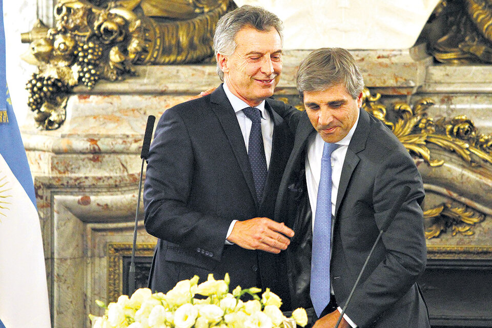 El ministro de Finanzas, Luis Caputo, lidera el programa record de emisión de deuda externa. (Fuente: Leandro Teysseire)