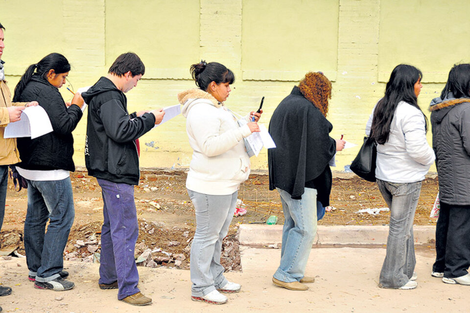 La tasa de desocupación en el sur de la Ciudad llega a 16,9 por ciento y en el norte, al 7 por ciento. (Fuente: Guadalupe Lombardo)