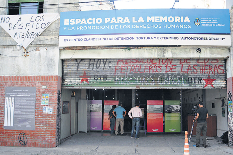 El ex centro clandestino de detención Automotores Orletti, sede, entre otras cosas, del Plan Cóndor. (Fuente: Guadalupe Lombardo)