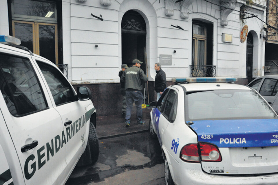 La comisaría 7ª de Rosario, donde Franco Casco fue detenido y torturado hasta la muerte en octubre de 2014. (Fuente: Alberto Gentilcore)