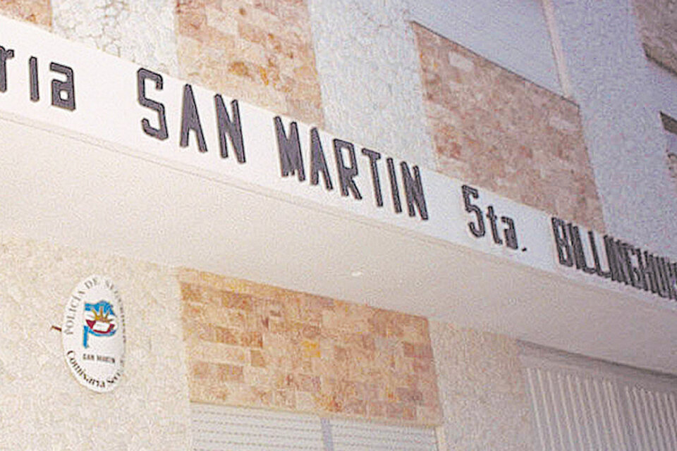 La 5ª de la Bonaerense, en Billinghurst, San Martín, tomó el caso.
