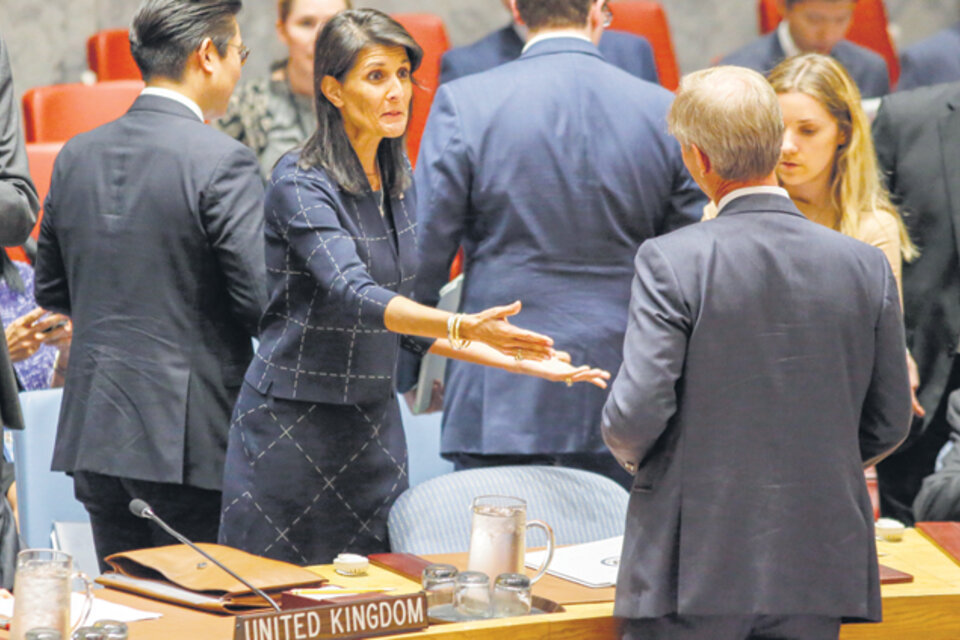 La resolución aprobada ayer en la ONU fue un texto menos drástico que lo fijado por EE.UU. (Fuente: AFP)
