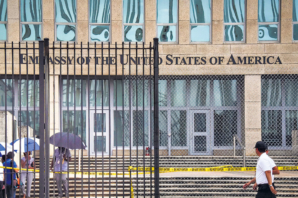 La Embajada de Estados Unidos sufrirá una drástica reducción de personal.