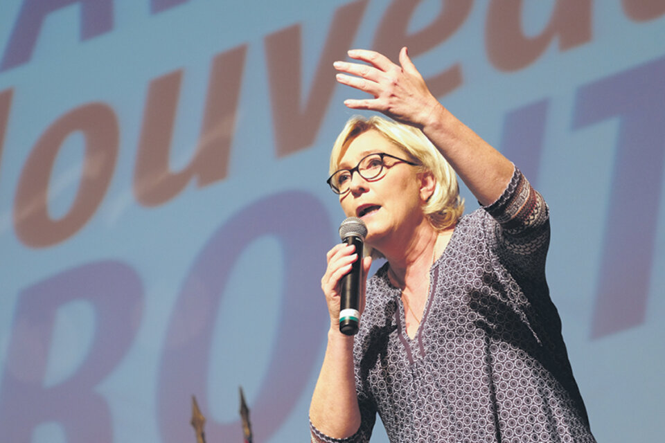 Marine Le Pen, símbolo de la nueva generación de líderes ultra. (Fuente: AFP)