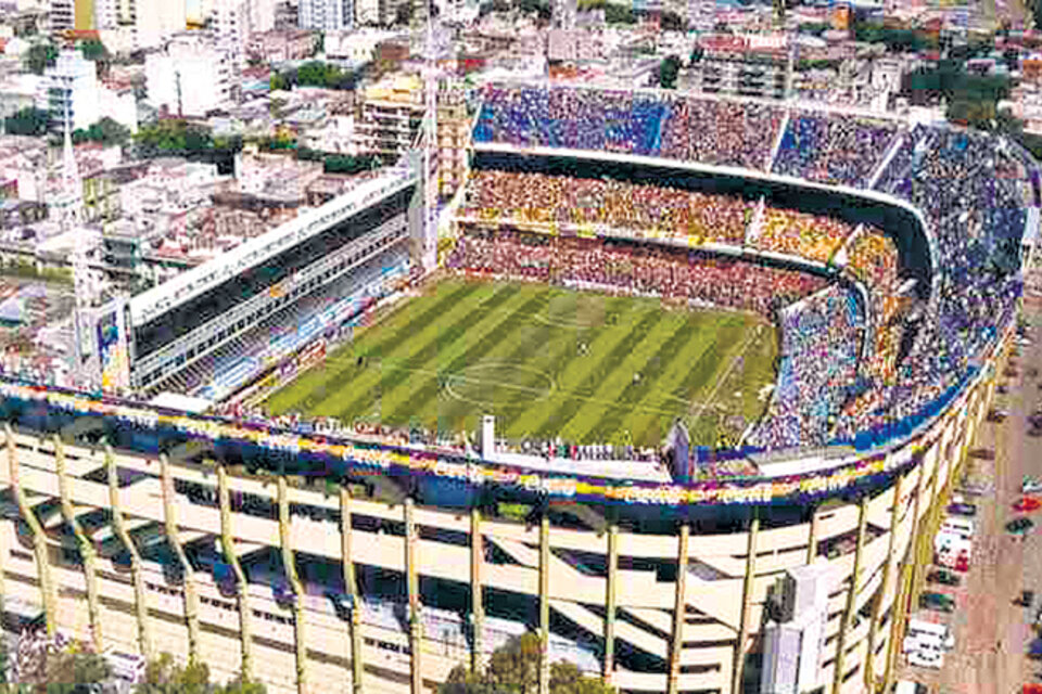 El estadio de Boca fue el escenario de la primera final de la Libertadores.