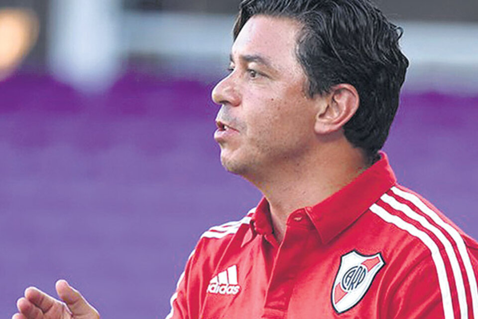 Gallardo quiere ganar la Copa. (Fuente: Prensa River)