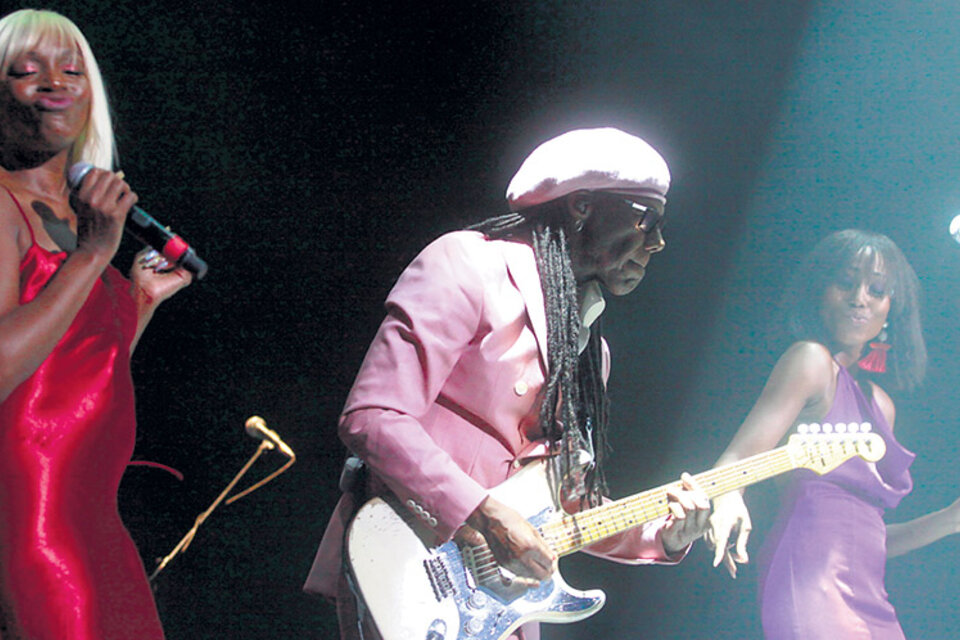 “Somos funk, R&B, disco y dance”, se plantó Nile Rodgers durante el segundo show de Chic. (Fuente: Jorge Larrosa)