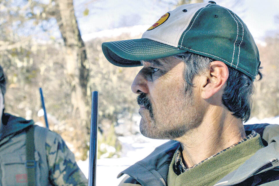 Lautaro Bettoni, el hijo, y Germán Palacios, el padre en Temporada de caza.