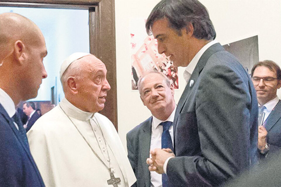 El Papa le dijo a Bullrich que había que cuidar a los pobres.