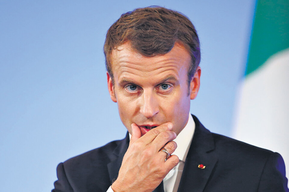 A Macron lo llaman “el presidente de los ricos”. (Fuente: EFE)