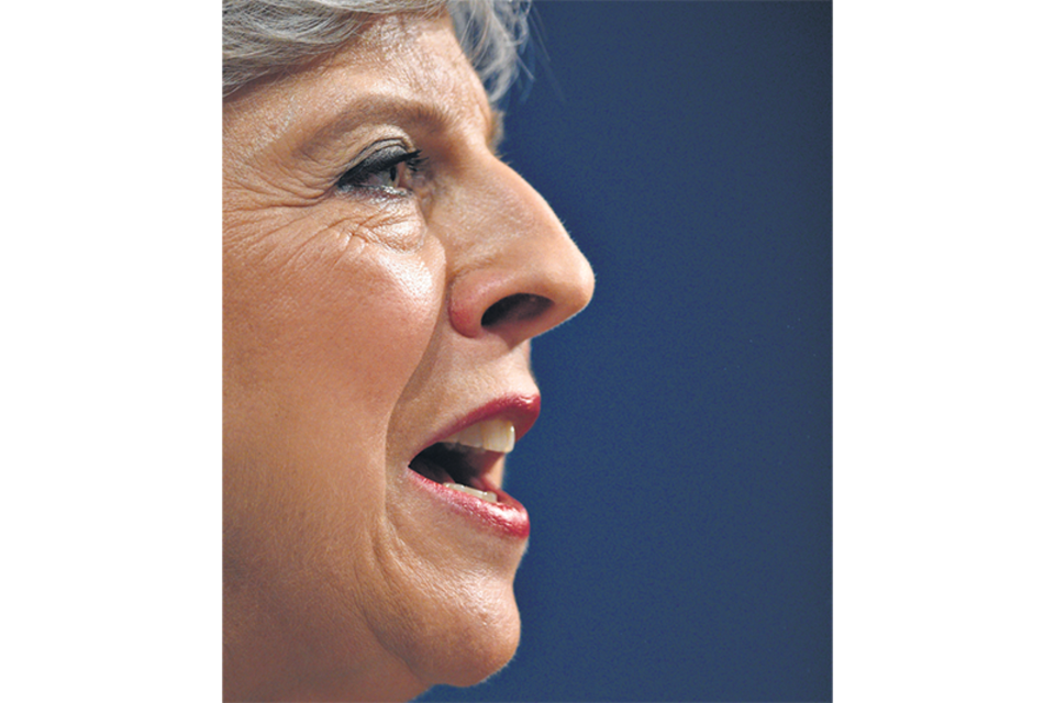 May buscó concentrarse en temas domésticos más que en el Brexit. (Fuente: AFP)