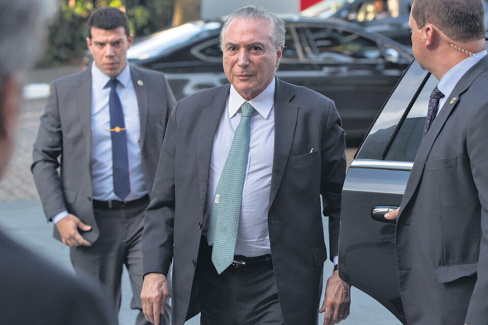 Michel Temer es el primer presidente de Brasil acusado de corrupción durante su mandato. (Fuente: EFE)