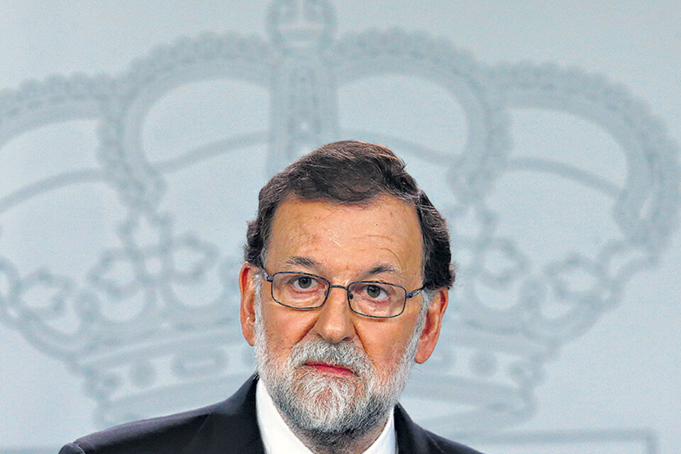 Rajoy anunció el sábado la intervención de Cataluña. (Fuente: EFE)