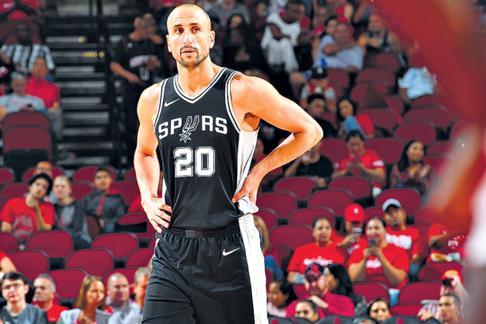 Emanuel Ginóbili enfrentará su decimoquinta temporada en los Spurs. (Fuente: AFP)