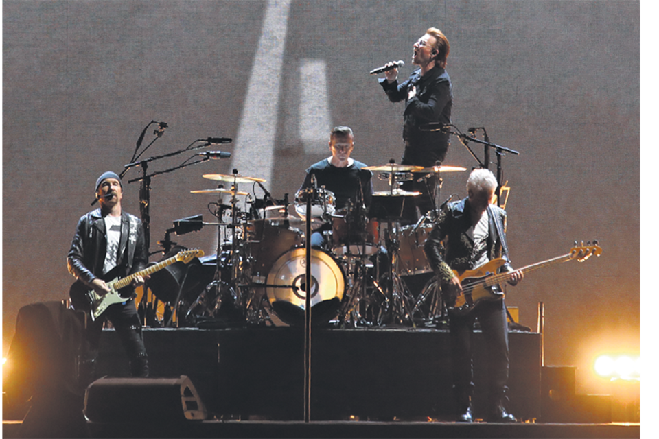 En su cuarta visita a la Argentina, U2 renovó el vínculo afectivo con su público. Hoy será el segundo show. (Fuente: Joaquín Salguero)
