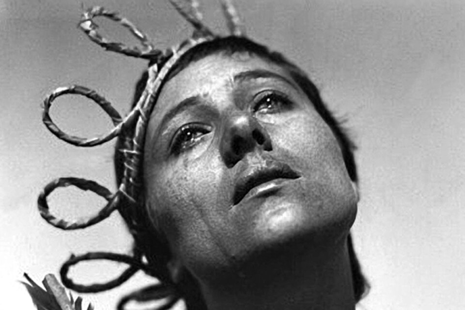 La Falconetti como Juana de Arco en el clásico de Dreyer.