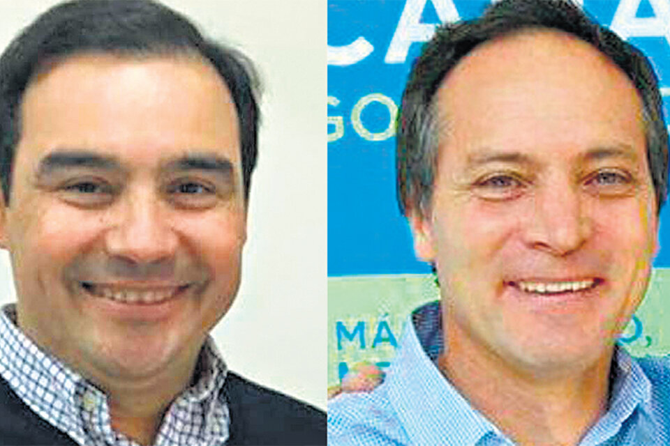 Gustavo Valdés (ECO+Cambiemos) y Carlos Espínola (Corrienes Podemos Más) compiten por la gobernación de Corrientes.