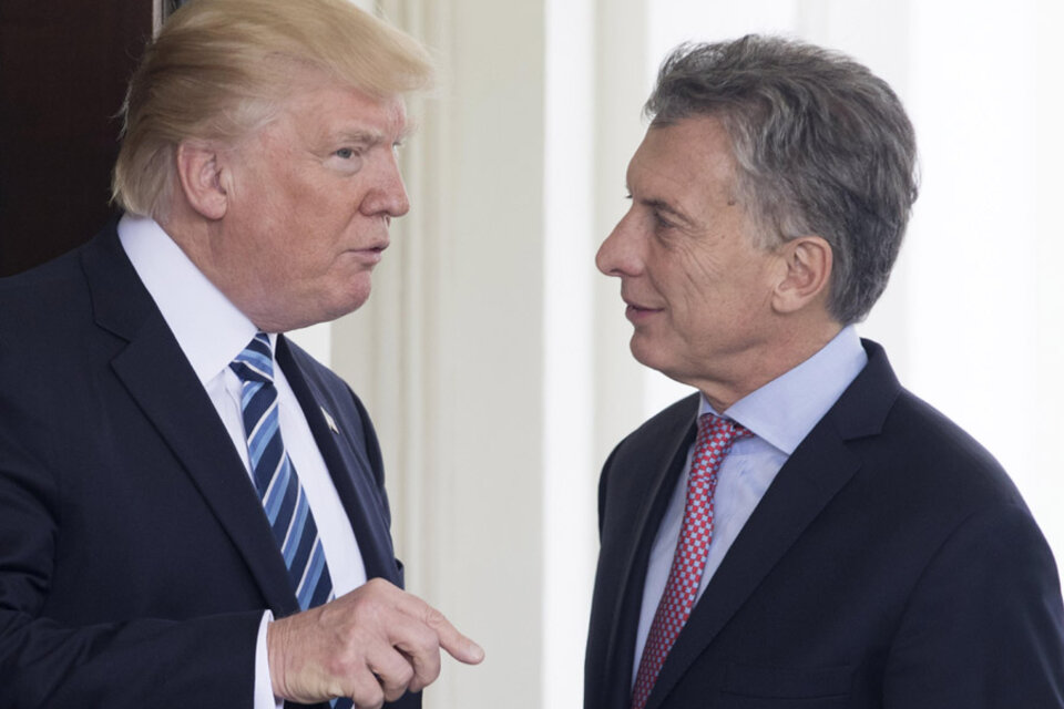 Donald Trump y Mauricio Macri se conocen desde sus épocas de empresarios. (Fuente: EFE)