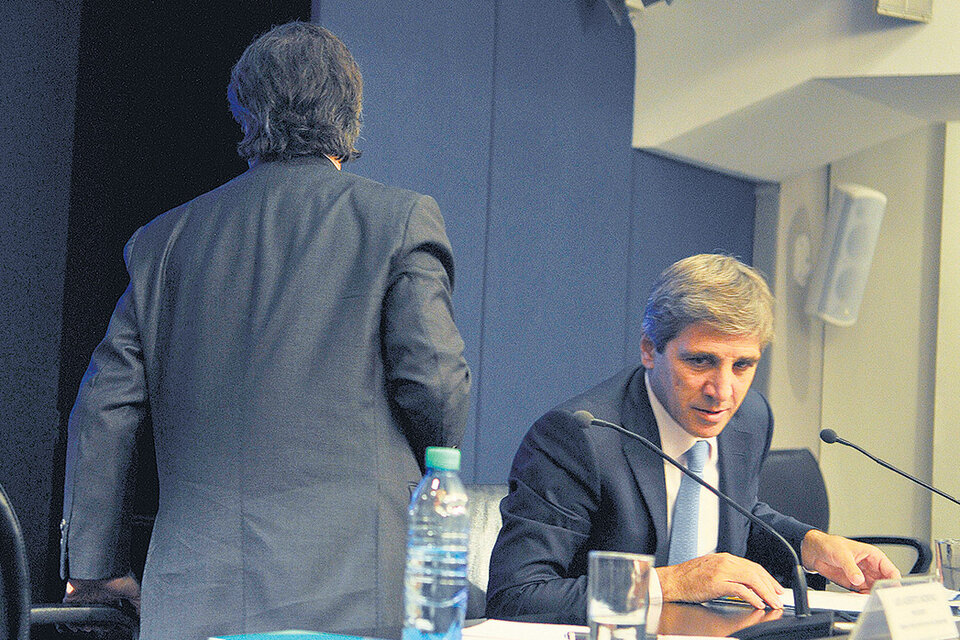 Luis Caputo, ministro de Finanzas. El retorno al modelo de dependencia del crédito externo. (Fuente: Sandra Cartasso)