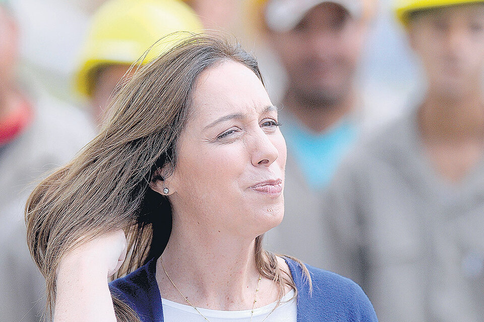María Eugenia Vidal. La gobernadora bonaerense saldrá favorecida por el cambio al Fondo del Conurbano. (Fuente: DyN)