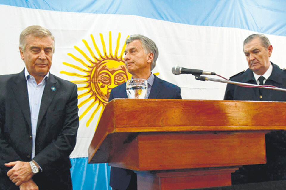 Mauricio Macri se refirió al submarino por primera vez en público desde su desaparición.