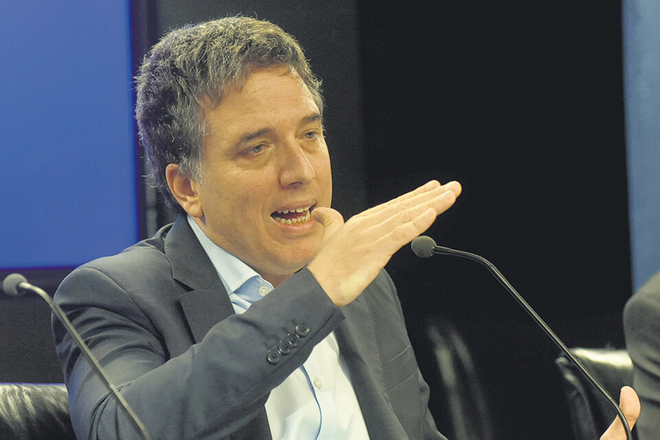 Nicolás Dujovne, ministro de Hacienda, destacó la tendencia de contracción del gasto público. (Fuente: DyN)