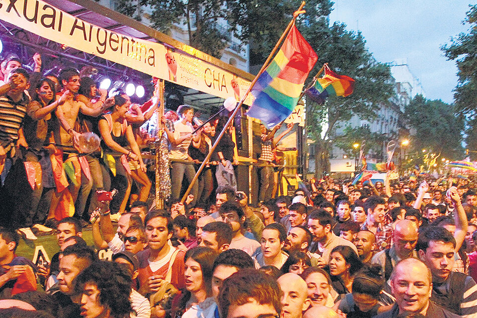 La Marcha del Orgullo se realiza todos los años, pero esta vez sin apoyo gubernamental. (Fuente: Sandra Cartasso)
