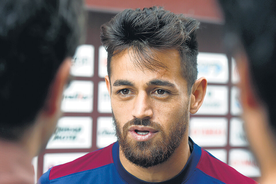 El Laucha Acosta, una de las cartas de gol del equipo de Almirón. (Fuente: AFP)