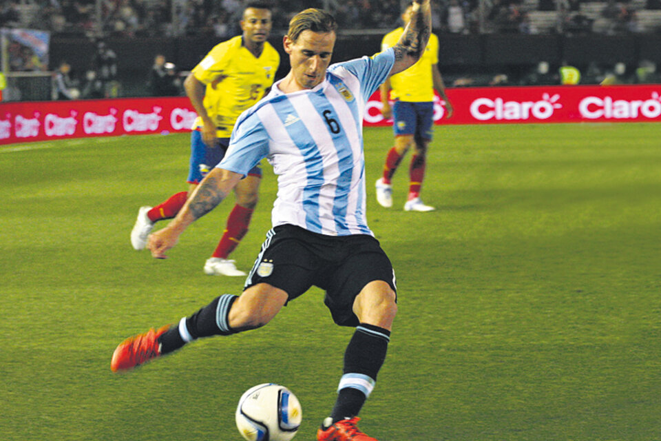 Biglia es uno de los habituales titulares en el mediocampo de la Selección Argentina. (Fuente: Alejandro Leiva)