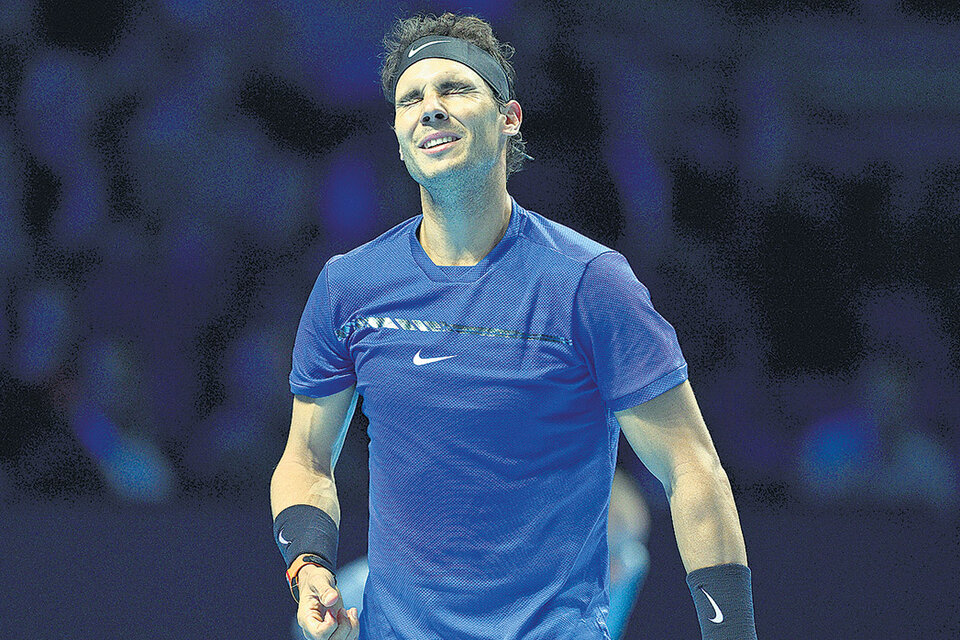 Rafael Nadal, el número uno del mundo, tuvo que abandonar en Londres por lesión. (Fuente: AFP)