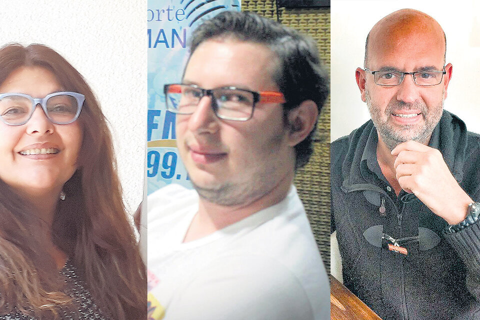 “El periodismo se ha deshumanizado”, señalan Silvina Tamous, Exequiel Svetliza y Santiago Rey.