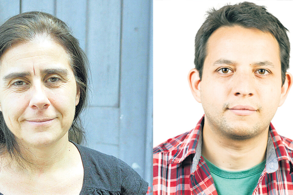 Beatriz Busaniche, de la Fundación Vía Libre, y Matías Botbol, CEO de Taringa, están entre quienes apoyan la Ley Pinedo-Fellner. (Fuente: Sandra Cartasso)