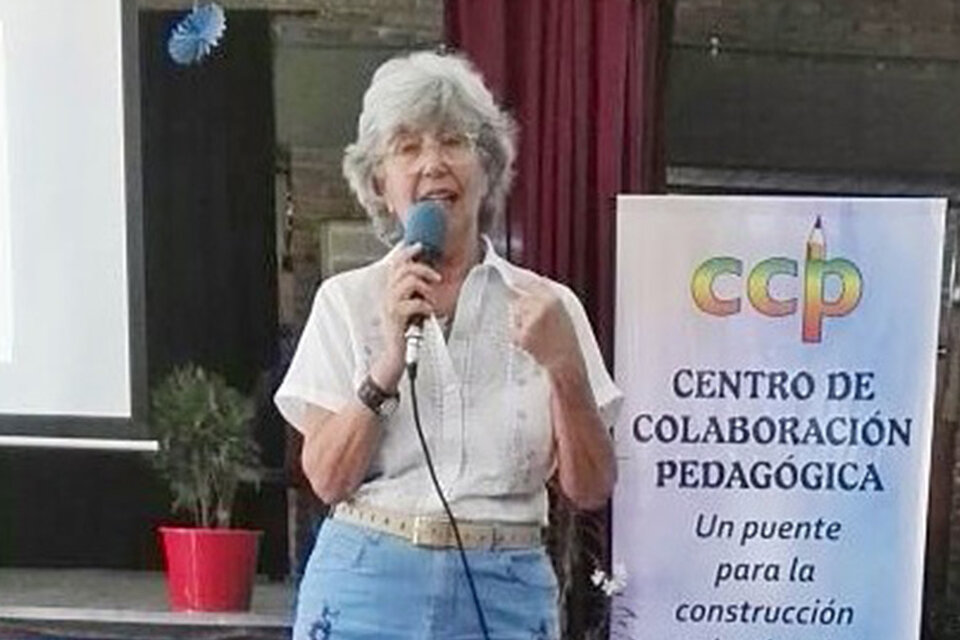 Amanda Paccotti participó en el acto inaugural del Centro.