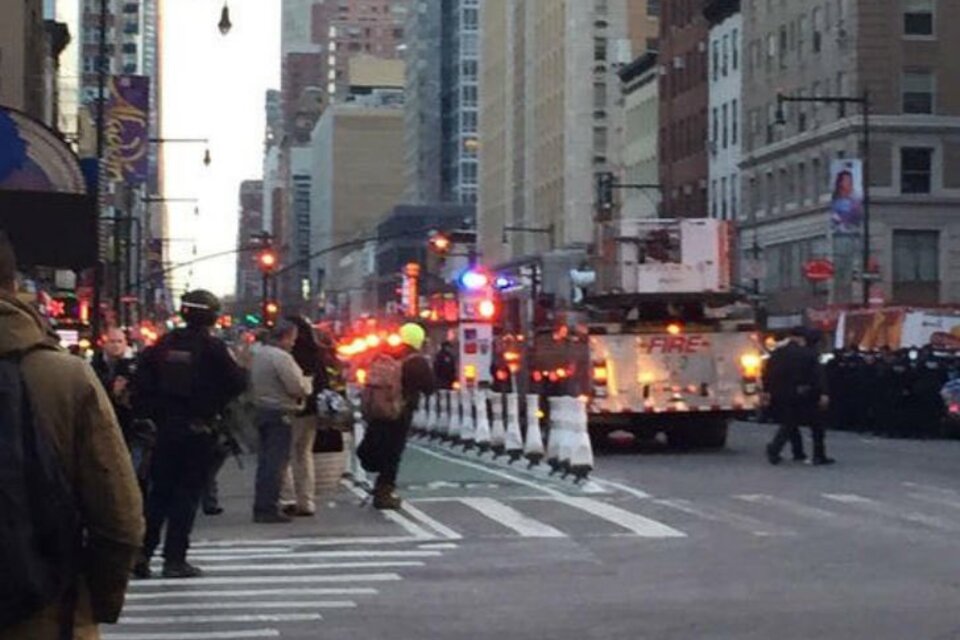 Estalló una bomba en Manhattan (Fuente: Twitter)
