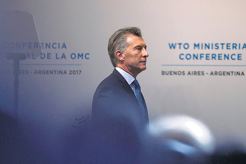 “Los problemas de la OMC se resuelven con más OMC, no con menos OMC”, aseguró Macri.