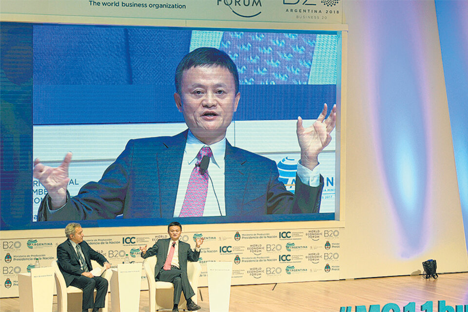 Jack Ma: “Nuestro mundo está demasiado controlado por los reguladores”. (Fuente: AFP)